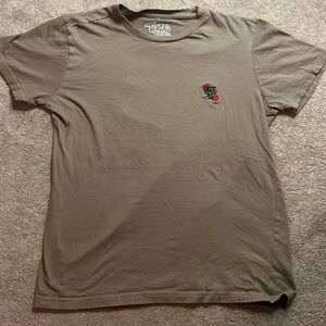 Boys Brown Graphic Tee